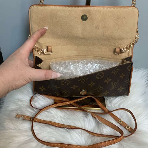 ❌SOLD❌2004 authentic Louis Vuitton Twin Pochette GM crossbody bag - Picture 14 of 17